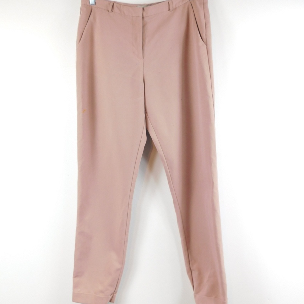 Asos mauve dusty pink trouser slacks Pants 10 M